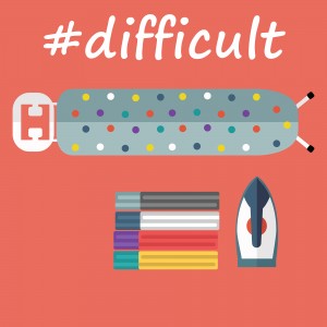 Difficult ironing