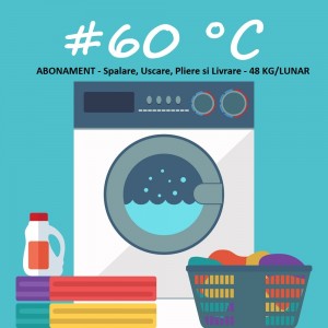 FourWoodMax48 subscription, collection, washing, drying and restocking, 48 Kg of laundry per month