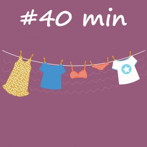 Drying 40 minutes, maximum 5 Kg